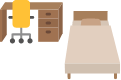 社員寮完備
